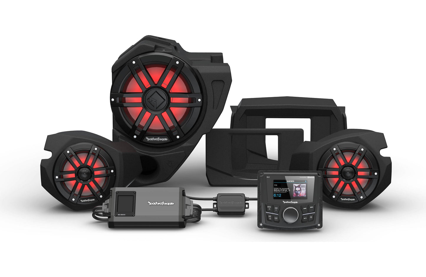 Rockford Fosgate RZR14-STG3 stereo system