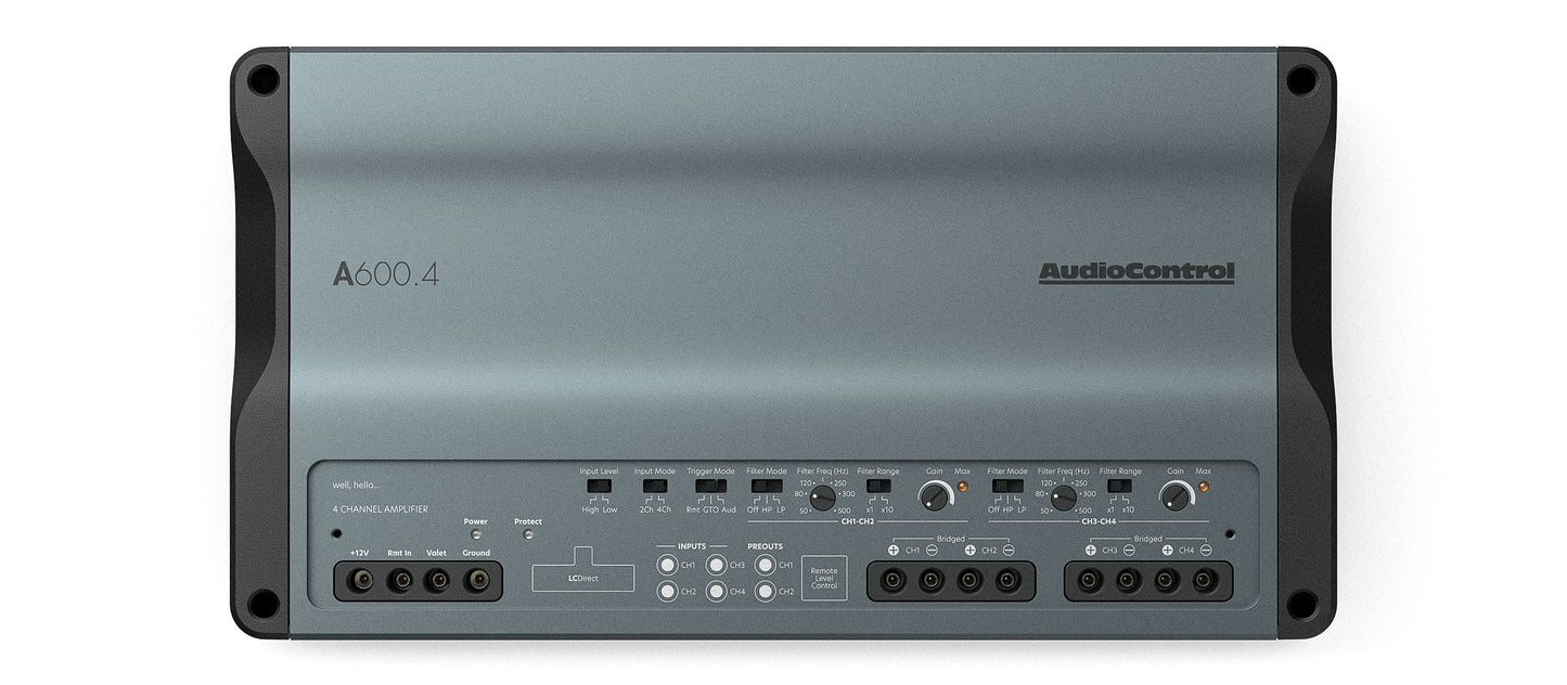 AudioControl A600.4 Altitude Series 4-channel car amplifier