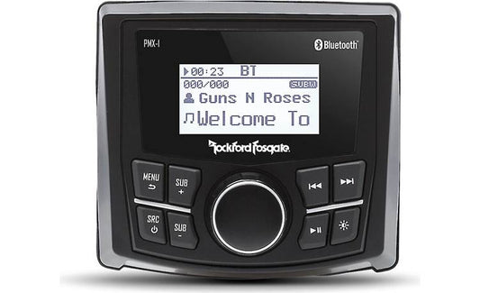 Rockford Fosgate PMX-1 Punch Marine Grade Media Receiver