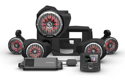 Rockford Fosgate RZR14-STG5 stereo system
