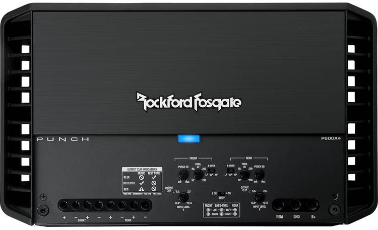 Rockford Fosgate P600X4 Punch 4-channel Amplifier